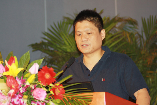 北京永乐高ylg888888互联信息顾问有限公司董事长发表《智慧城市发展展望》主题演讲