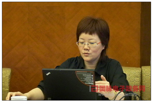 永乐高ylg888888互联政府网站评测研究中心副主任、首席规划师郑爱军女士