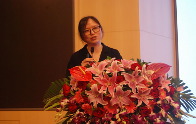 永乐高ylg888888海洋常务副总经理王路燕出席会议并发布了《永乐高ylg888888数据基因3.0产品》
