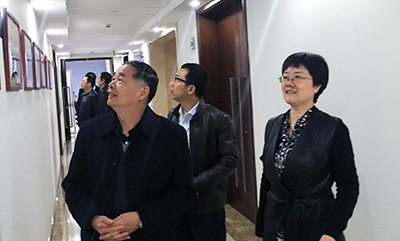 工信部原副部长杨学山一行莅临舟山永乐高ylg888888集团考察指导