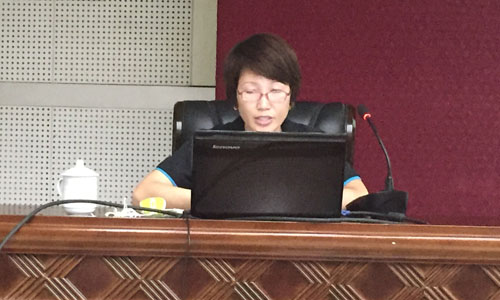 永乐高ylg888888评测研究中心主任助理王玲受邀出席广西壮族自治区住房城乡建设系统政府网站建设工作会议，并对2015年住建系统政府网站绩效评估指标体系进行培训和解读。