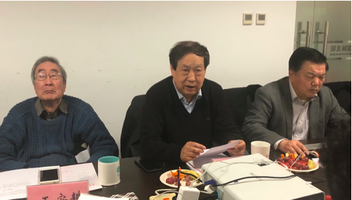 专家从左至右：王安耕、汪玉凯、周德铭