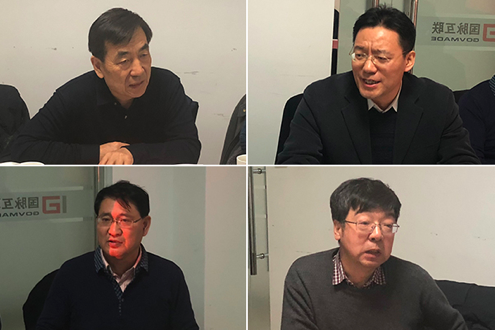 专家：兰惠（左上）、单志广（右上）、穆勇（左下）、唐建平（右下）